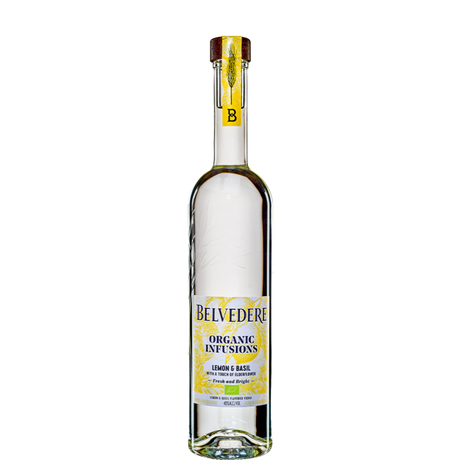 BELVEDERE ORGANIC INFUSIONS Lemon & Basil