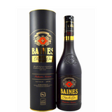 Baines Oro pacharán bottle with case
