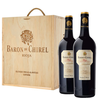 BARON DE CHIREL Reserva 2020 x2 bottles in wooden box
