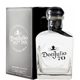 Botella de Don Julio 70 cristalino con estuche