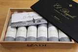 Estuche de madera de 6 botellas de Izadi El Regalo Viñedo Singular