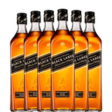 6 botellas de Johnnie Walker Black Label