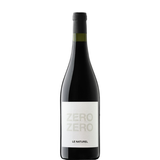 Botella de vino tinto sin alcohol Le Naturel zero zero