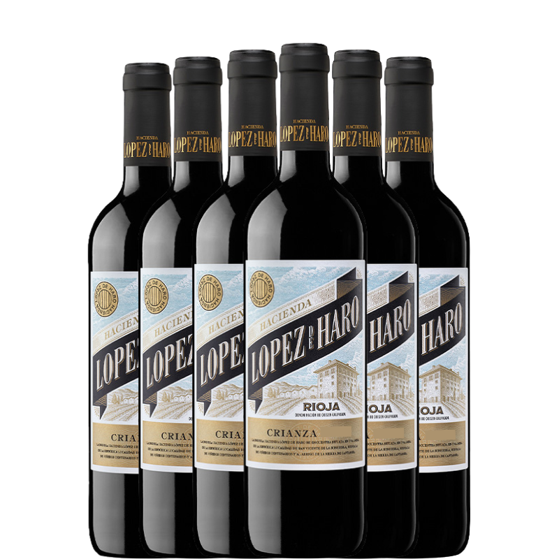 LOPEZ DE HARO Crianza 2022 x6 botellas
