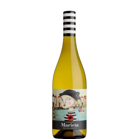 Botella de vino Marieta Albariño