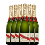 6 botellas de G.H. Mumm Cordon Rouge
