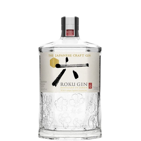 Botella de ginebra Roku