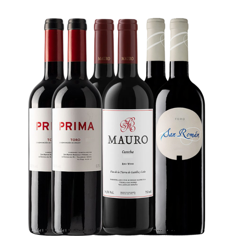 6 bottles of wine from the Mauro Winery
