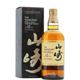 Botella de whisky The Yamazaki 12 Años con estuche