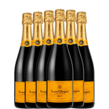 6 botellas de Veuve Clicquot Yellow Label