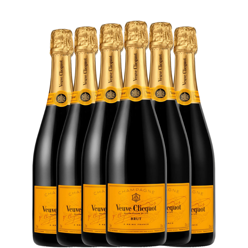 VEUVE CLICQUOT Brut x6 botellas
