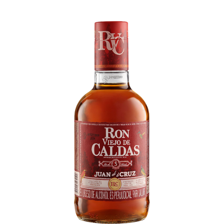 Botella de Ron Viejo de Caldas 5 Juan de la Cruz