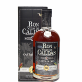 Botella de Ron Viejo de Caldas Carta de Oro con estuche