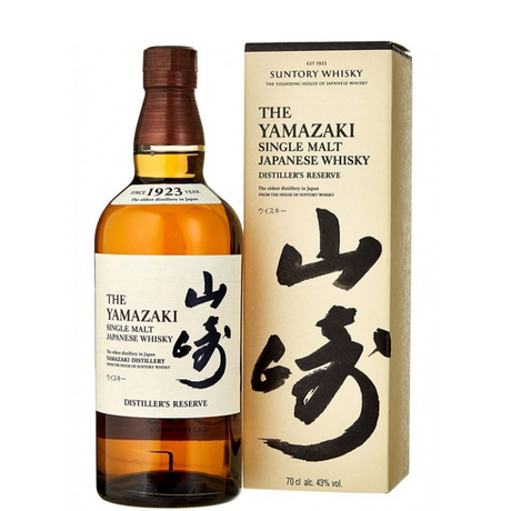 Botella de Yamazaki Distiller´s Reserve con estuche