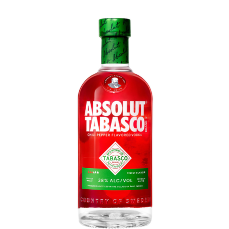 Bottle of Absolut Tabasco